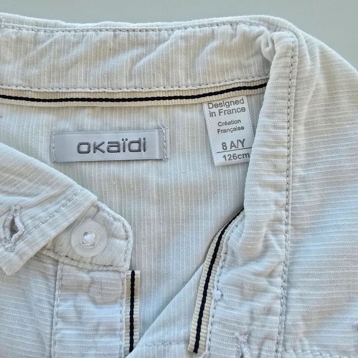 Chemise manches longues - Okaïdi - 8 ans - photo numéro 3