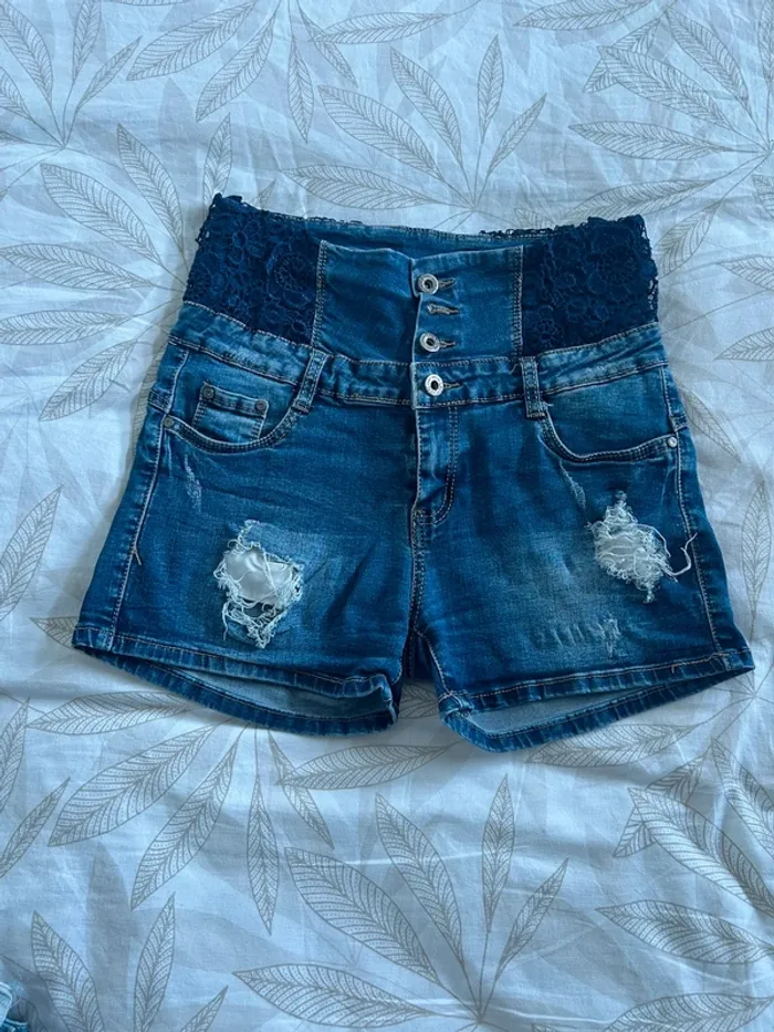 Shorts en jean femme