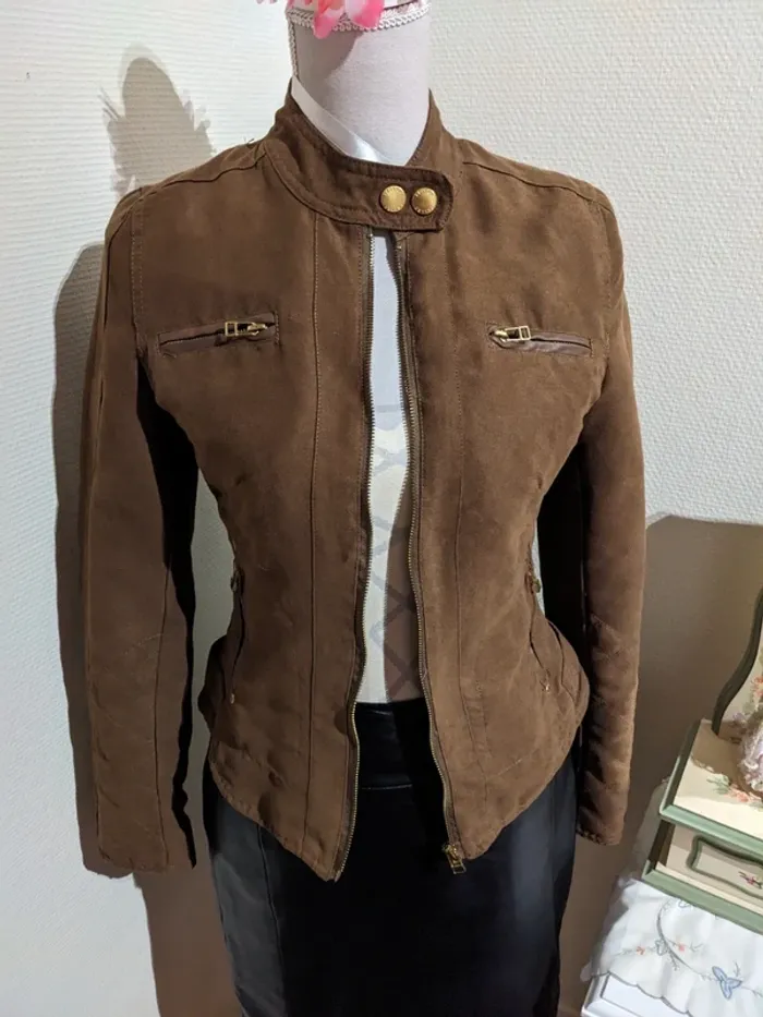 Veste couleur Camel