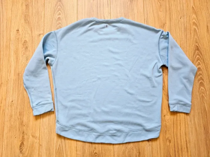 Pull Nobull bleu ciel M femme - photo numéro 5