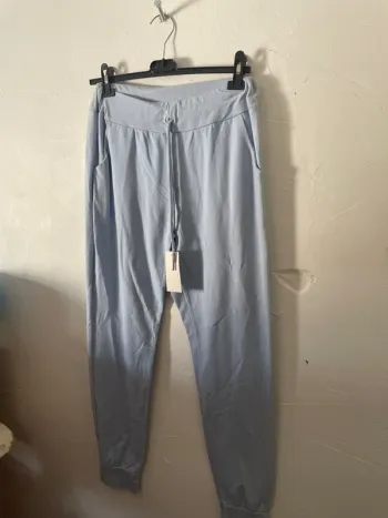 Pantalon, jogging bleu 749