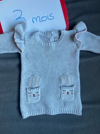 Robe pull 3 mois