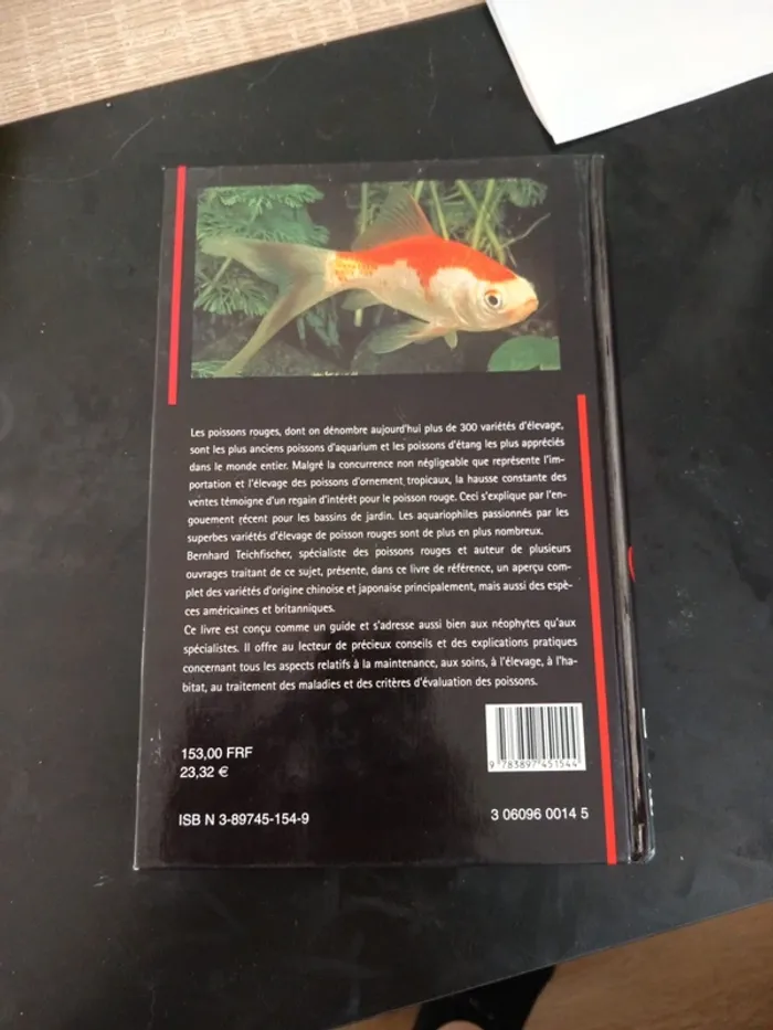 Magnifique livre guide du poisson rouge - photo numéro 2