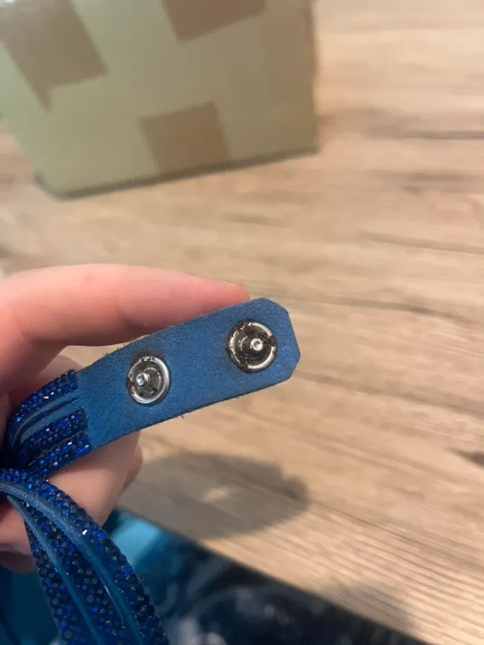 Bracelet bleu électrique - photo numéro 3