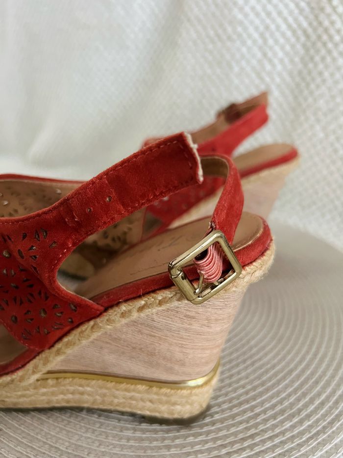 Chaussures compensées orange taille 39 Tamiko - photo numéro 9
