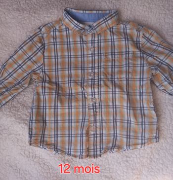 Chemise à carreaux