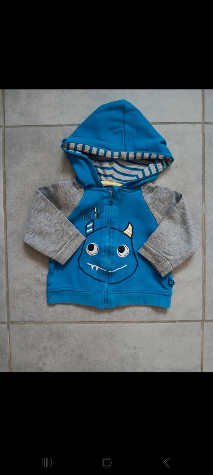 Lot pulls/vestes 6 mois - photo numéro 3