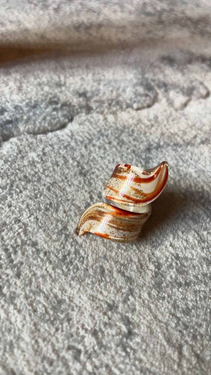 Bague en verre de Murano - photo numéro 3