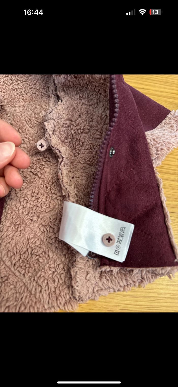 Manteau fille avec doublure Vertbaudet - photo numéro 5