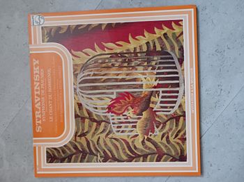 Disque vinyle Stravinsky - Symphonie de psaumes et le chant du rossignol