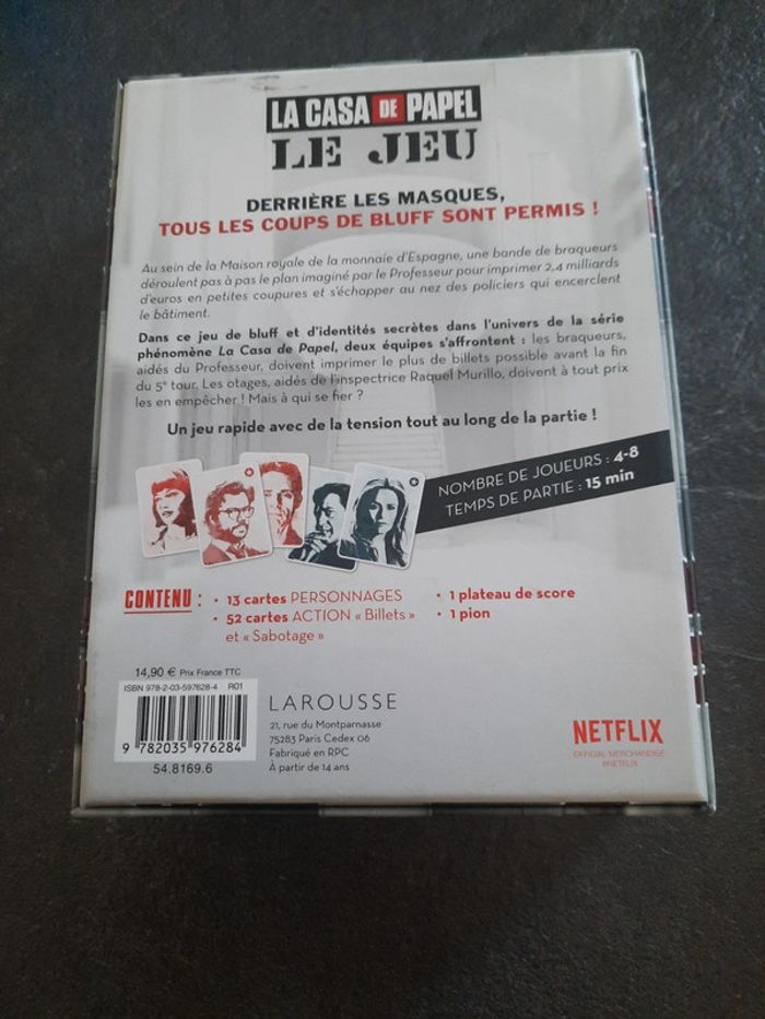 La casa de papel le jeu - photo numéro 2