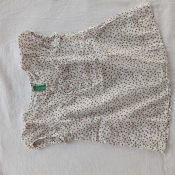 Blouse Benetton 12 mois