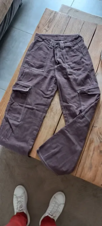 Cargo marron shein T36