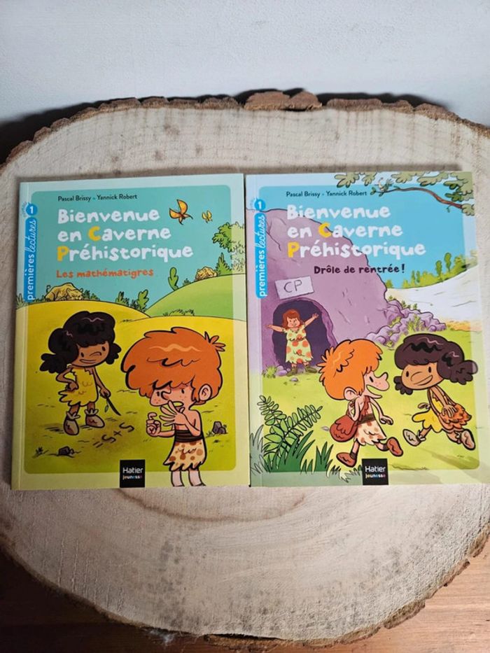 Mes Premières Lectures CP Bienvenue en Caverne Préhistorique 📖