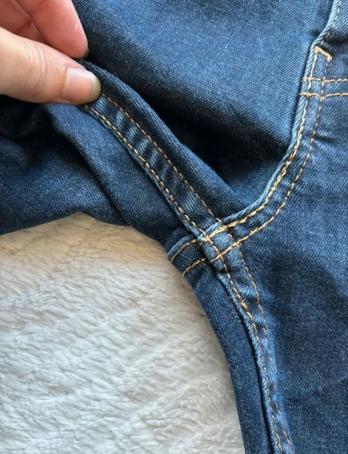Jean Levi’s homme 512 Slim Taper L/44 W34 L29 – Coupe ajustée droite bleu marine état impeccable - photo numéro 6