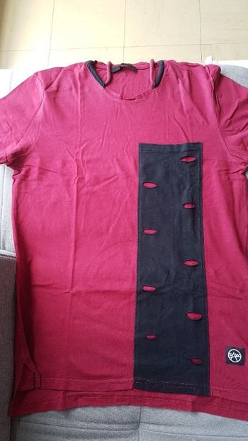 T-shirt Bordeaux homme XL