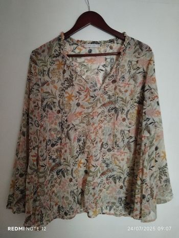 Blouse fleurie
