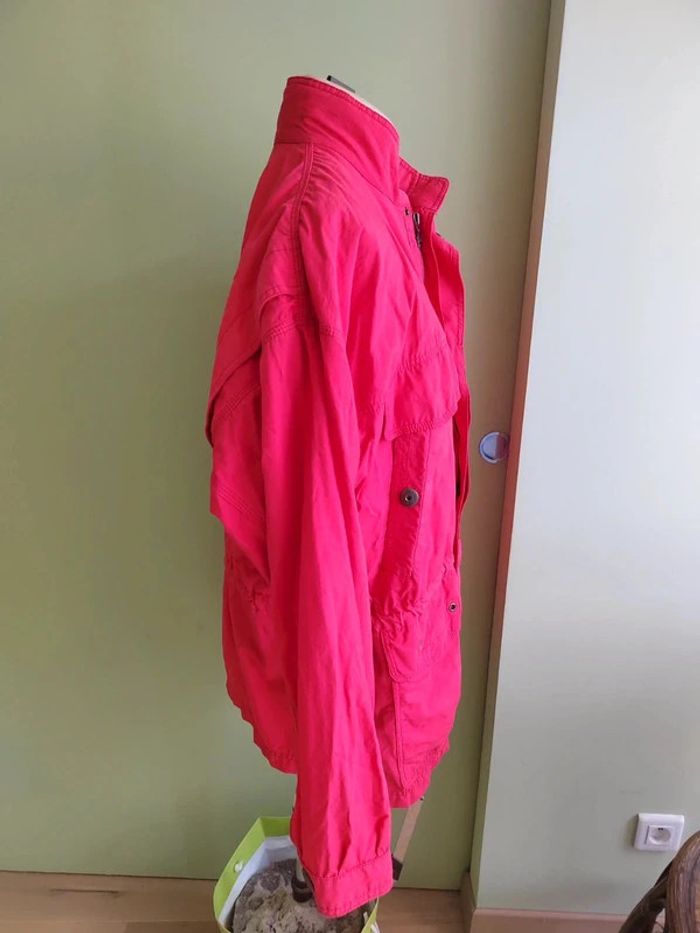 Parka rouge K-Way Nature t. L - photo numéro 7