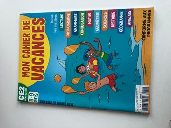Cahier de vacances, CE2