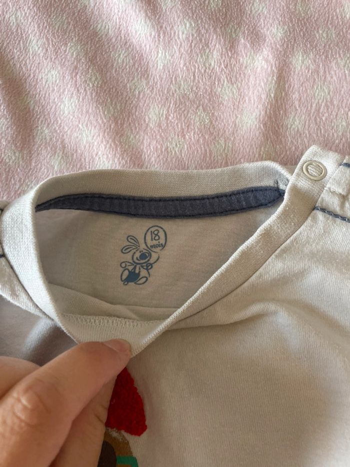 Tee shirt manche longue 18 mois - photo numéro 3