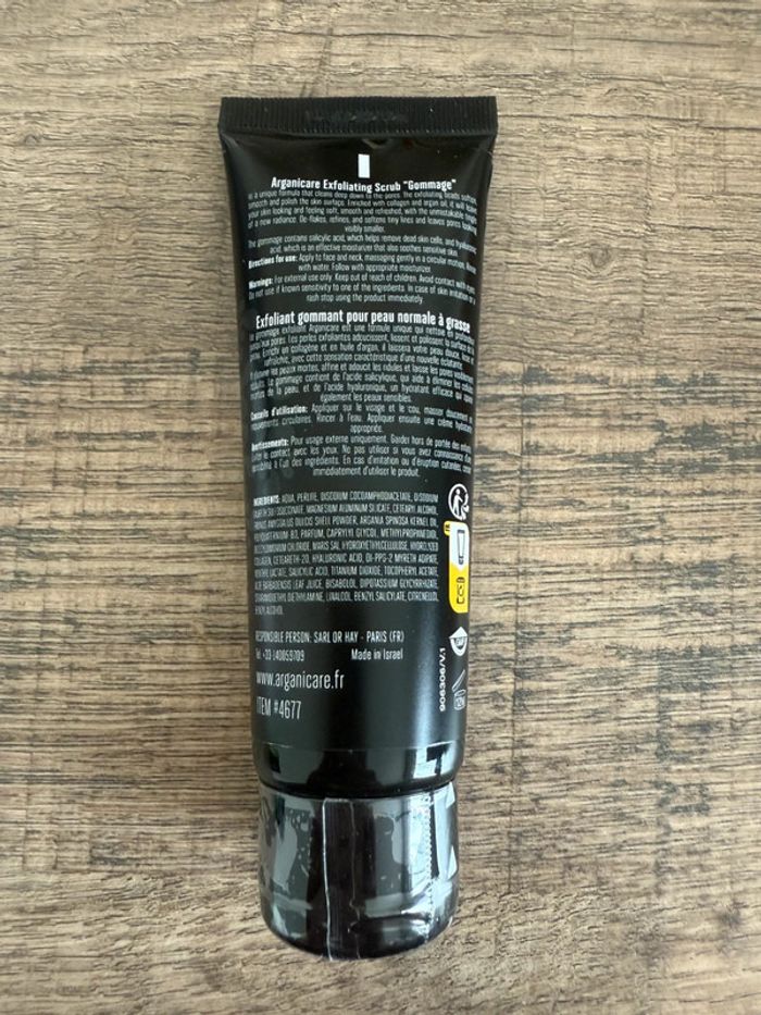 Arganicare exfoliant gommant - photo numéro 4