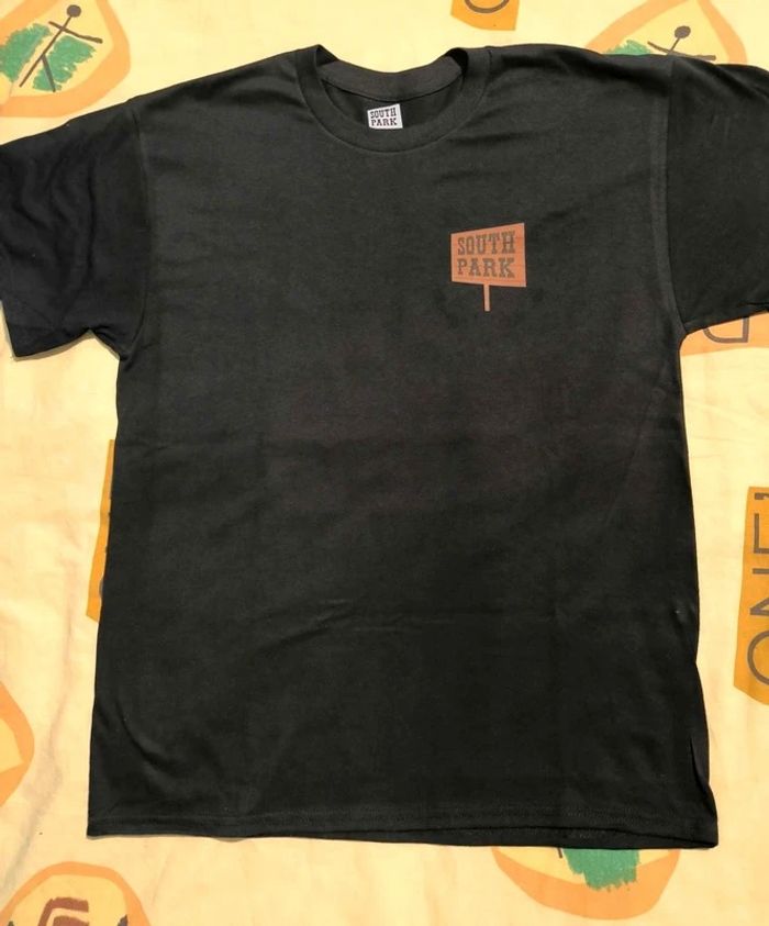 T-shirt south park gang noir taille s