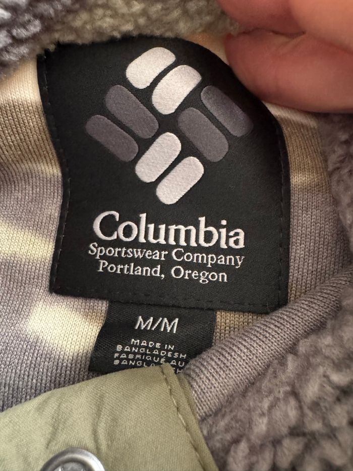 Sweat polaire Columbia Sherpa Helvetia II Printed Half Snap Fleece Safari Rogue Valley - photo numéro 4