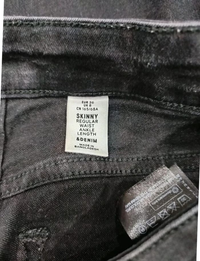 Jean noir taille 36 - photo numéro 6