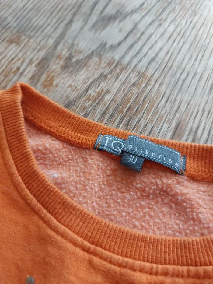 Pull orange - photo numéro 3