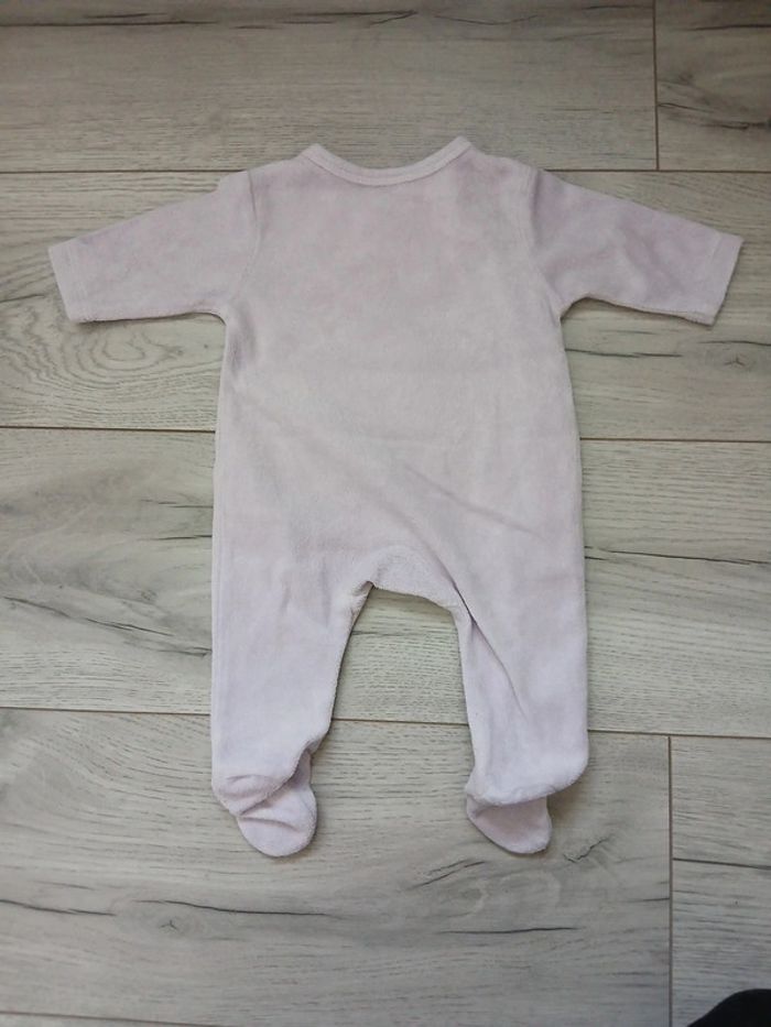Pyjama velour ~ Tex ~ 1mois - photo numéro 2