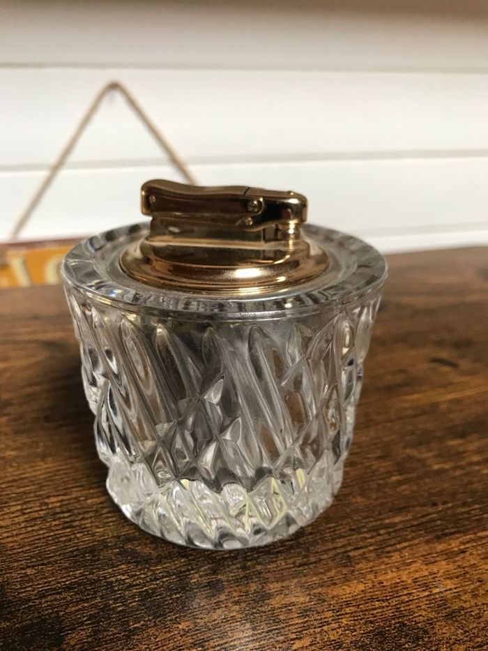 Jolie décoration de table en cristal Colibri