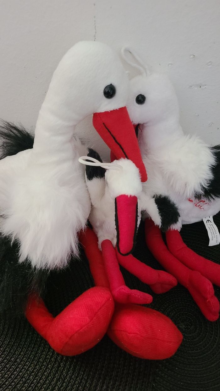 Peluche Cigogne (3 Tailles) - photo numéro 5