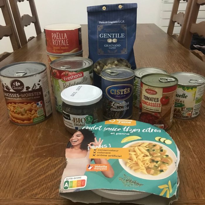 Colis alimentaire