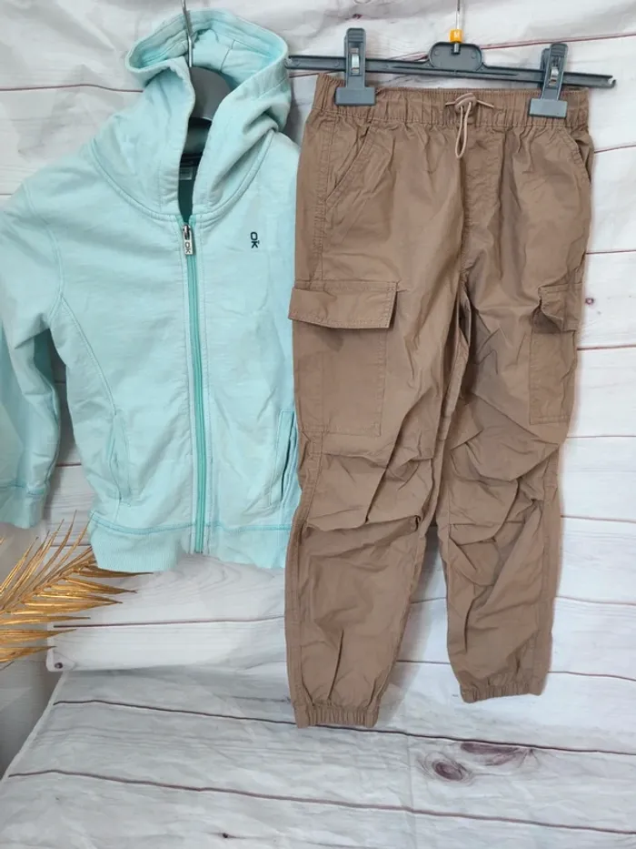 Pantalon parachute large