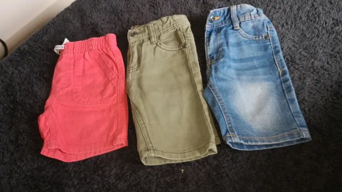 Lot 3 short en Jean 2 Ans