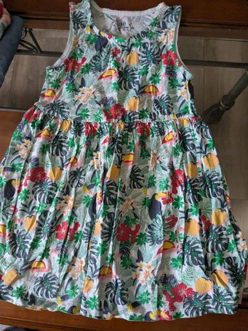 Robe été sans manches 3 ans