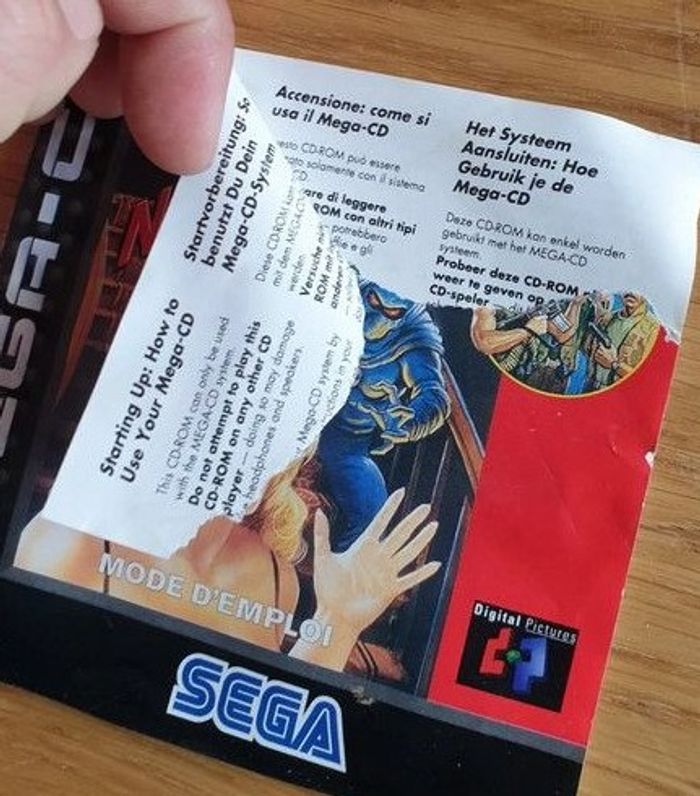 Jeu Sega Mega Cd Night Trap Mega-CD Complet notice version Fr - photo numéro 5