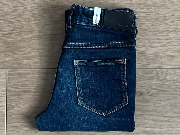 Pantalon straight en denim avec taille ajustable Jacadi T-8 ans