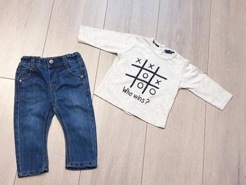 Ensemble 2 pièces. Garçon 6 mois marque Kiabi/Tape à l'œil