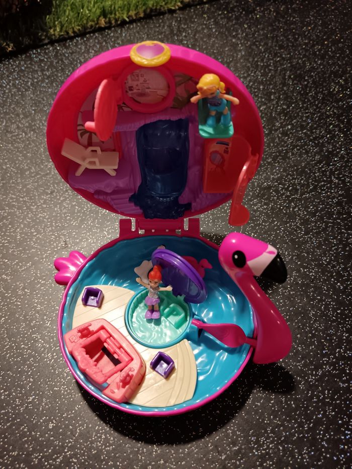 Polly pocket piscine du Flamant rose - photo numéro 3