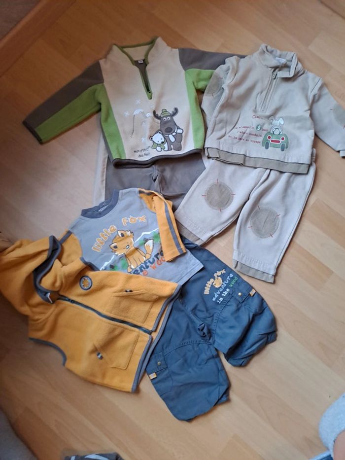 Lot de 3 ensembles garçon 1an #je-ne-sais-quoi