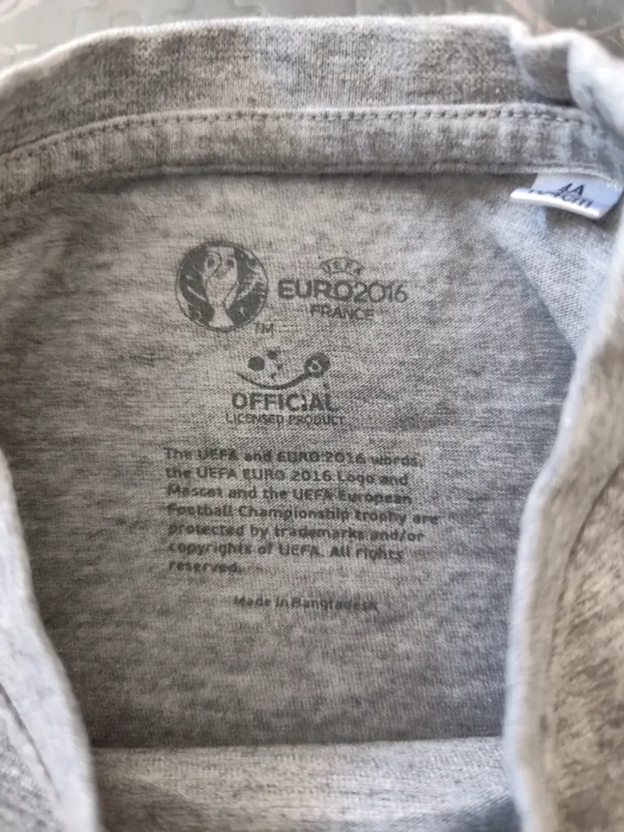 Tee-shirt manches courtes UEFA - photo numéro 4
