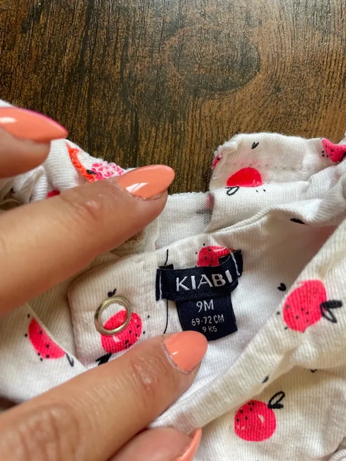Lot de 10 robes / combinaisons bébé fille 9 mois - photo numéro 2