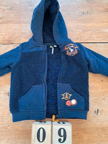 Veste fourrée 9 mois
