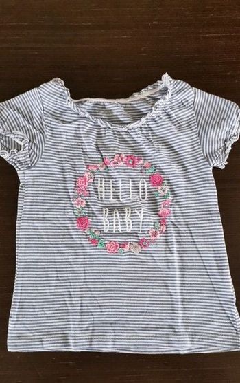 T-shirt rayé 2ans