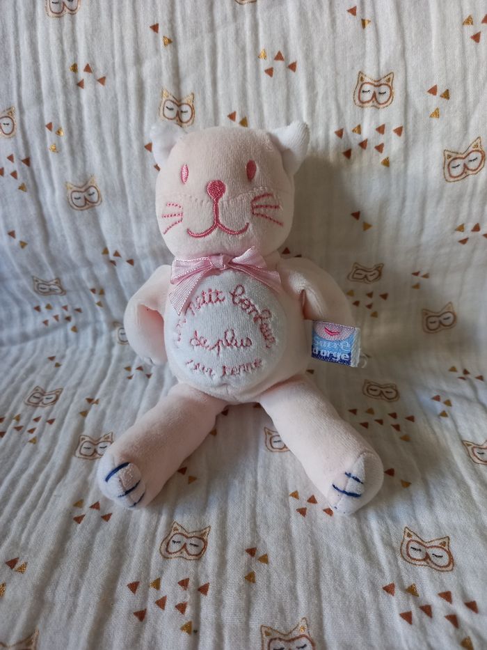 Doudou chat Sucre d'Orge