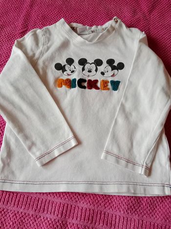 t-shirt manches longues Disney