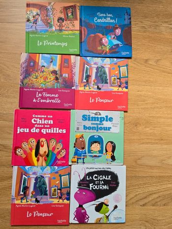 Lot de 8 livres enfants
