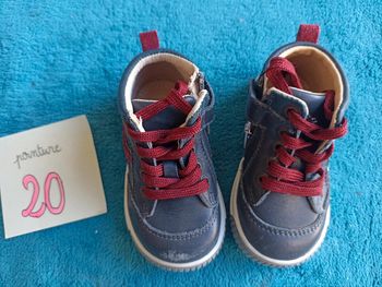 Bottines montantes cuir Catimini T.20