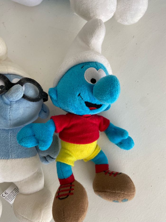 Lot peluches les schtroumpfs - photo numéro 4